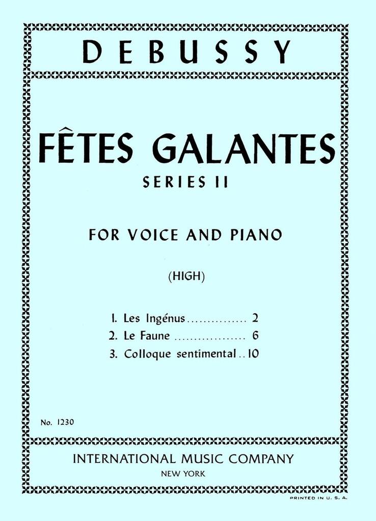 Fetes Galantes Ii Serie (Fr.)